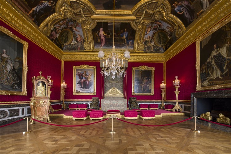 Versailles - Salon de Mercure | Paříž, dáma na Seině