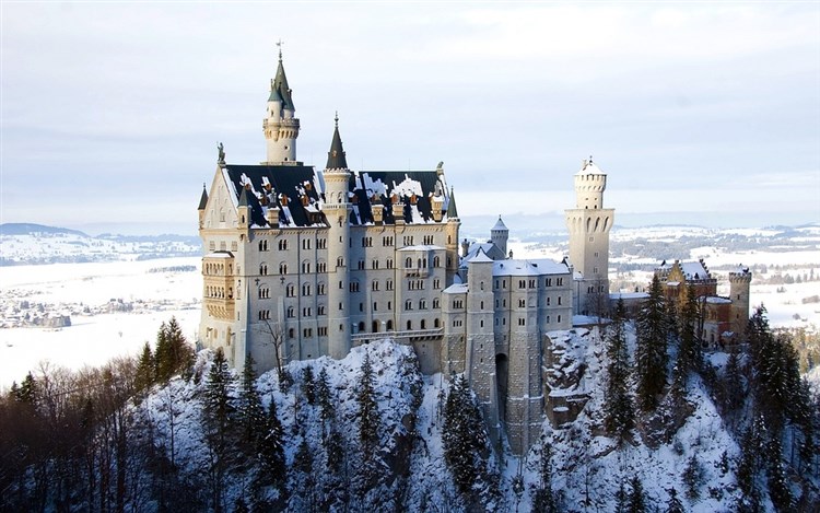 Zámek Neuschwanstein | Alpská rolnička