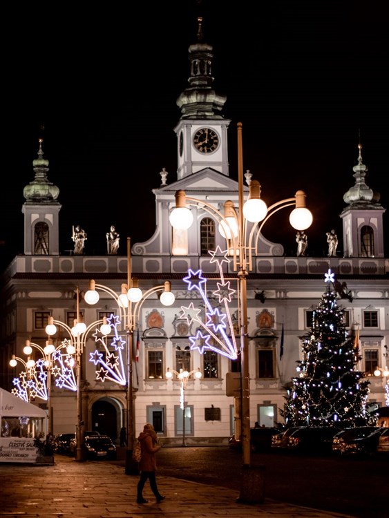 České Budějovice - radnice | Kouzelné Vánoce na zámku Hluboká a v Českých Budějovicích