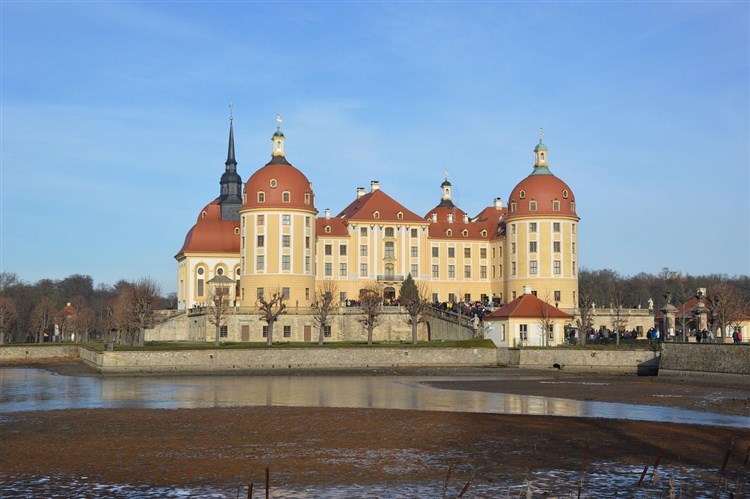 Zámek Moritzburg | Drážďany a Tři oříšky pro Popelku