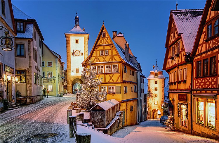 Romantický advent v Rothenburgu